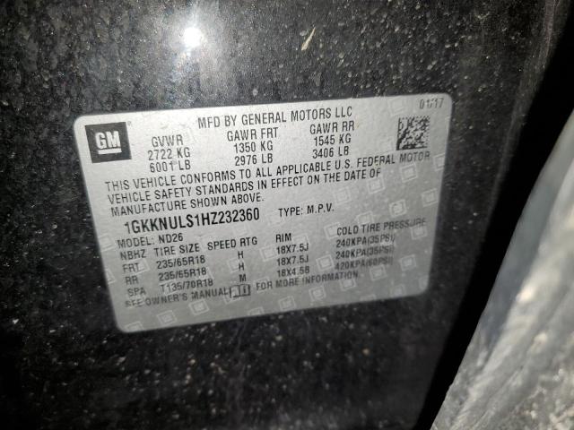 Photo 13 VIN: 1GKKNULS1HZ232360 - GMC ACADIA SLT 