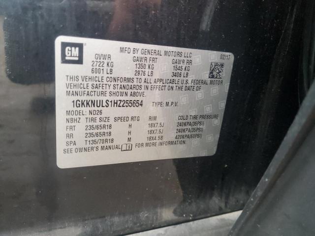 Photo 12 VIN: 1GKKNULS1HZ255654 - GMC ACADIA SLT 