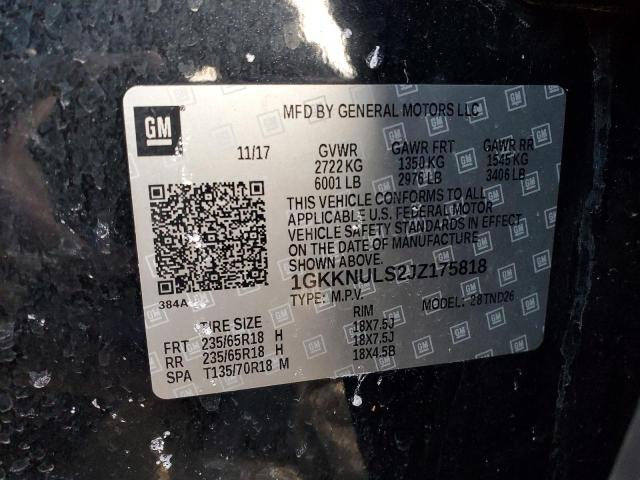 Photo 13 VIN: 1GKKNULS2JZ175818 - GMC ACADIA SLT 