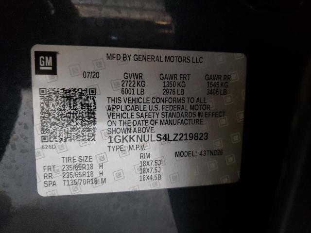 Photo 11 VIN: 1GKKNULS4LZ219823 - GMC ACADIA 