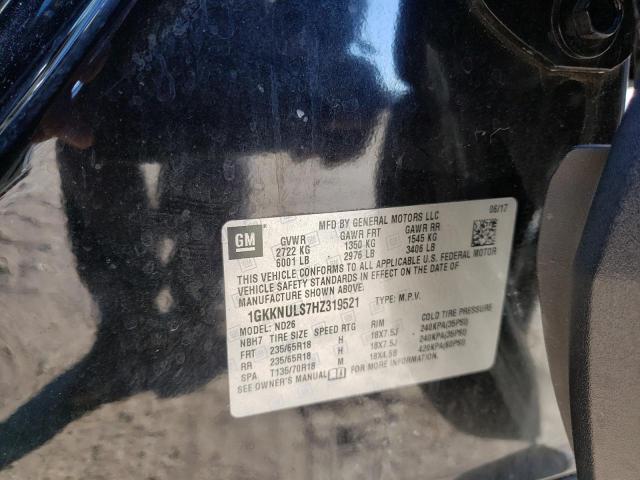 Photo 12 VIN: 1GKKNULS7HZ319521 - GMC ACADIA SLT 