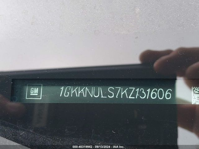 Photo 8 VIN: 1GKKNULS7KZ131606 - GMC ACADIA 