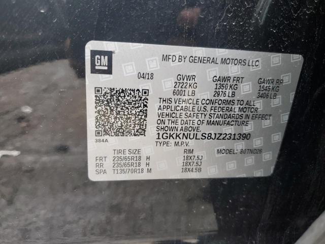 Photo 11 VIN: 1GKKNULS8JZ231390 - GMC ACADIA 