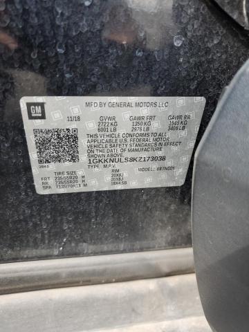 Photo 12 VIN: 1GKKNULS8KZ173038 - GMC ACADIA SLT 