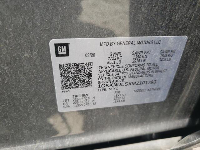 Photo 9 VIN: 1GKKNULSXMZ101793 - GMC ACADIA SLT 