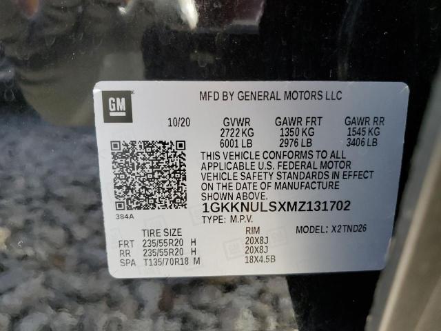 Photo 11 VIN: 1GKKNULSXMZ131702 - GMC ACADIA 