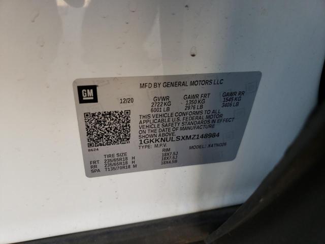 Photo 12 VIN: 1GKKNULSXMZ148984 - GMC ACADIA 