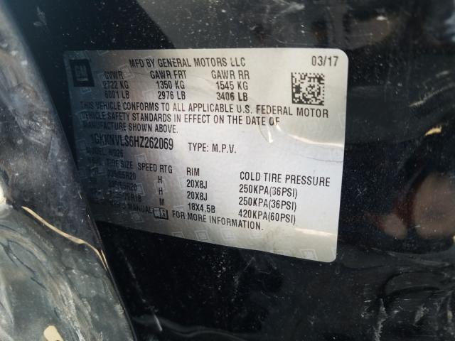 Photo 9 VIN: 1GKKNVLS6HZ262069 - GMC ACADIA ALL 