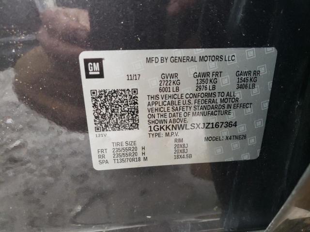 Photo 12 VIN: 1GKKNWLSXJZ167364 - GMC ACADIA 