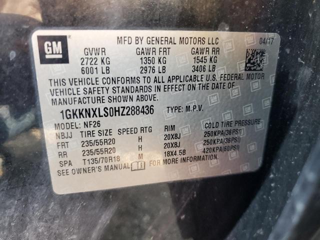 Photo 13 VIN: 1GKKNXLS0HZ288436 - GMC ACADIA DEN 