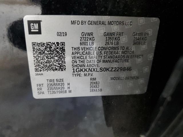 Photo 12 VIN: 1GKKNXLS0KZ229846 - GMC ACADIA DEN 