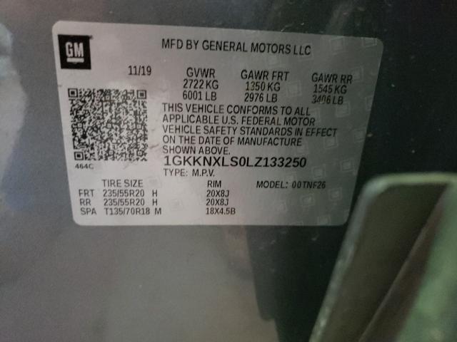 Photo 9 VIN: 1GKKNXLS0LZ133250 - GMC ACADIA DEN 