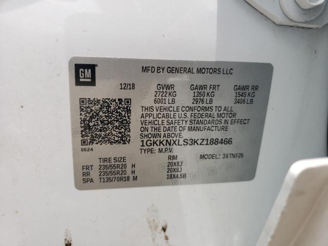 Photo 12 VIN: 1GKKNXLS3KZ188466 - GMC ACADIA DEN 