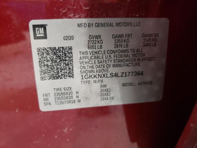 Photo 12 VIN: 1GKKNXLS4LZ177364 - GMC ACADIA DEN 