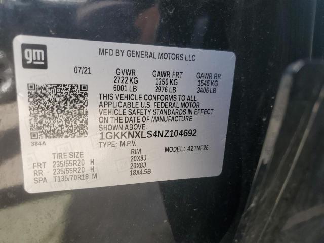 Photo 13 VIN: 1GKKNXLS4NZ104692 - GMC ACADIA DEN 