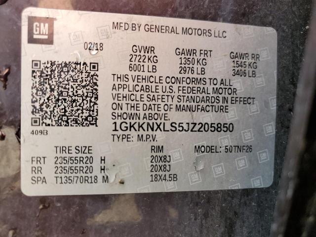 Photo 12 VIN: 1GKKNXLS5JZ205850 - GMC ACADIA DEN 