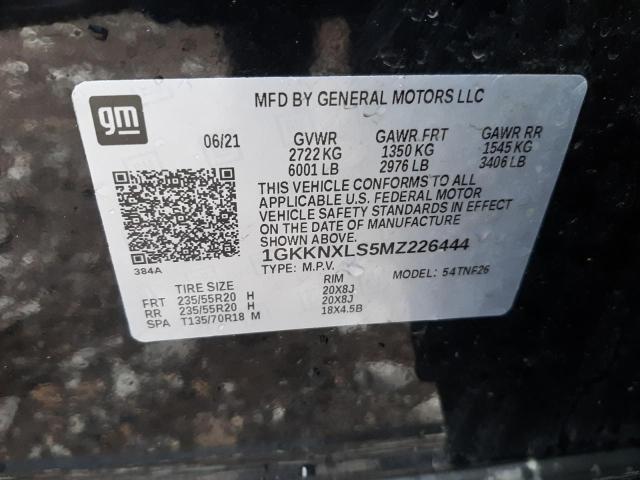 Photo 12 VIN: 1GKKNXLS5MZ226444 - GMC ACADIA DEN 