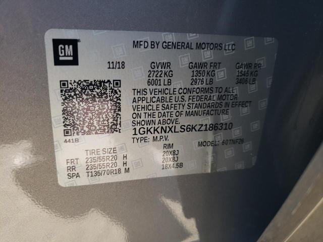 Photo 11 VIN: 1GKKNXLS6KZ186310 - GMC ACADIA DEN 