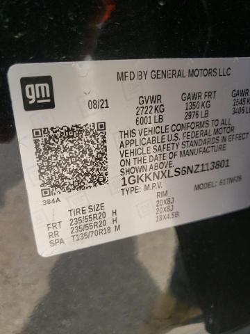 Photo 9 VIN: 1GKKNXLS6NZ113801 - GMC ACADIA DEN 