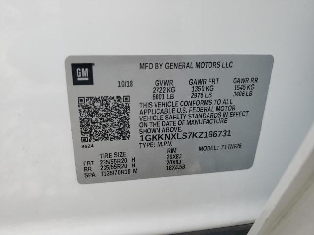 Photo 11 VIN: 1GKKNXLS7KZ166731 - GMC ACADIA DEN 