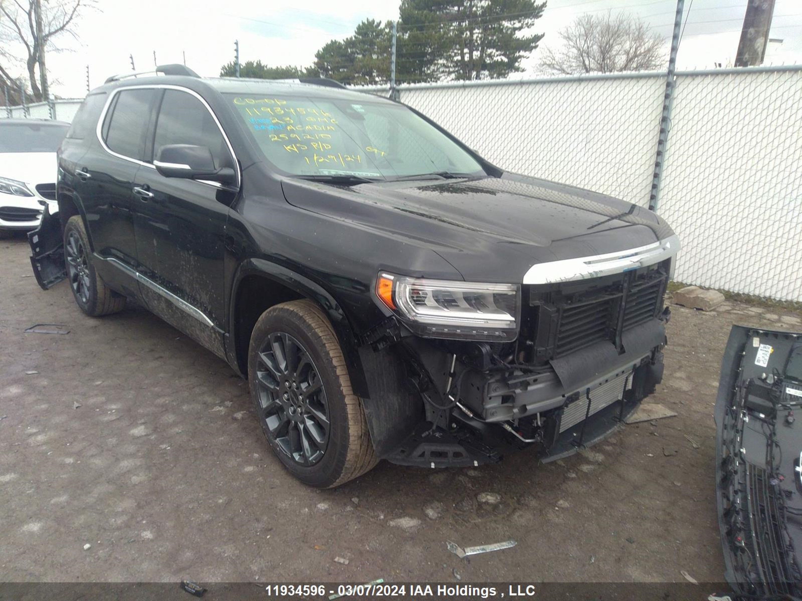 Photo 0 VIN: 1GKKNXLS7PZ259210 - GMC ACADIA 