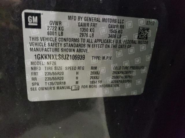 Photo 12 VIN: 1GKKNXLS8JZ106939 - GMC ACADIA DEN 