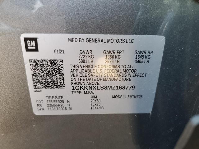 Photo 11 VIN: 1GKKNXLS8MZ168779 - GMC ACADIA DEN 