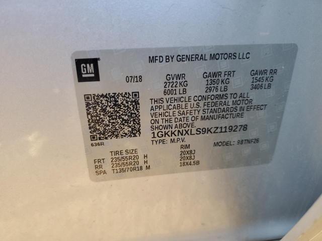 Photo 11 VIN: 1GKKNXLS9KZ119278 - GMC ACADIA DEN 