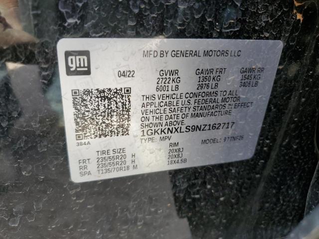 Photo 12 VIN: 1GKKNXLS9NZ162717 - GMC ACADIA DEN 