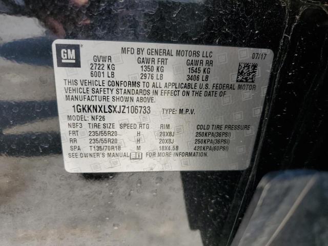 Photo 12 VIN: 1GKKNXLSXJZ106733 - GMC ACADIA DEN 