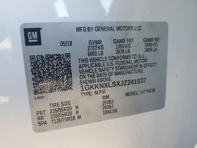 Photo 13 VIN: 1GKKNXLSXJZ241937 - GMC ACADIA DEN 