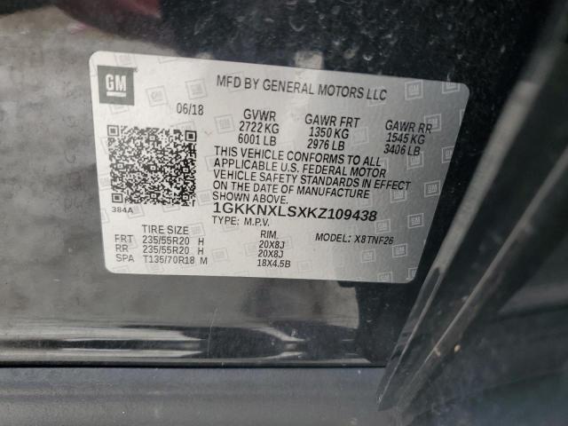 Photo 12 VIN: 1GKKNXLSXKZ109438 - GMC ACADIA DEN 