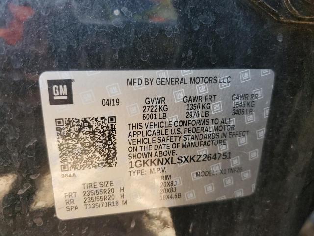 Photo 11 VIN: 1GKKNXLSXKZ264751 - GMC ACADIA DEN 