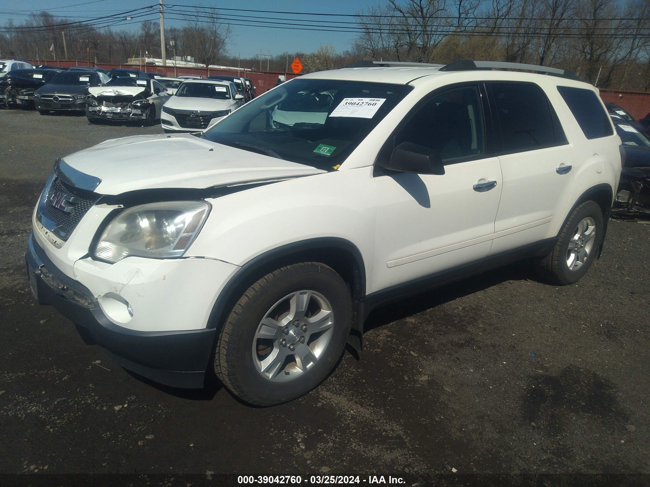 Photo 1 VIN: 1GKKRNED0CJ337066 - GMC ACADIA 