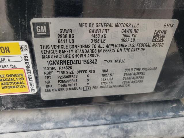 Photo 11 VIN: 1GKKRNED4DJ159342 - GMC ACADIA SLE 