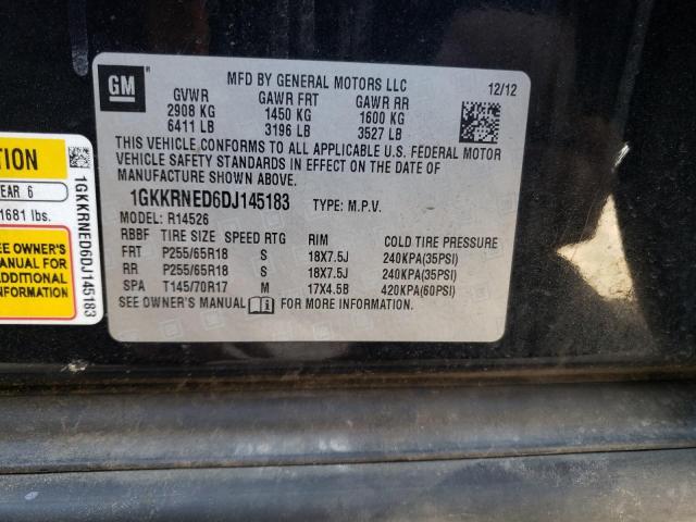 Photo 11 VIN: 1GKKRNED6DJ145183 - GMC ACADIA 