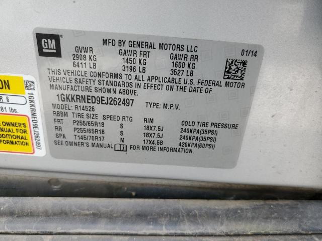 Photo 13 VIN: 1GKKRNED9EJ262497 - GMC ACADIA 