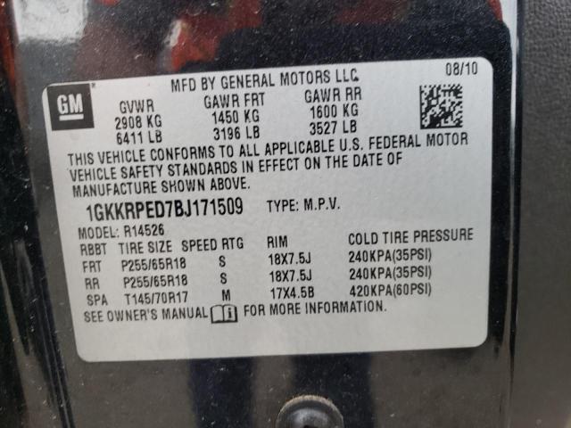 Photo 13 VIN: 1GKKRPED7BJ171509 - GMC ACADIA 