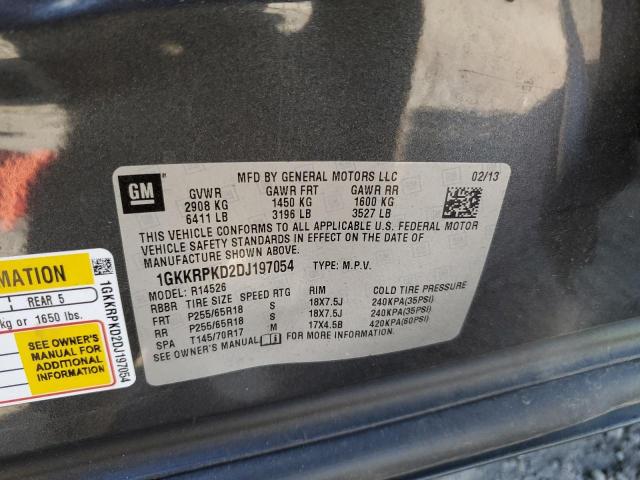 Photo 9 VIN: 1GKKRPKD2DJ197054 - GMC ACADIA SLE 