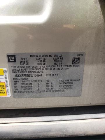 Photo 12 VIN: 1GKKRPKD2EJ104244 - GMC ACADIA 