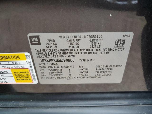 Photo 12 VIN: 1GKKRPKD5EJ248953 - GMC ACADIA SLE 