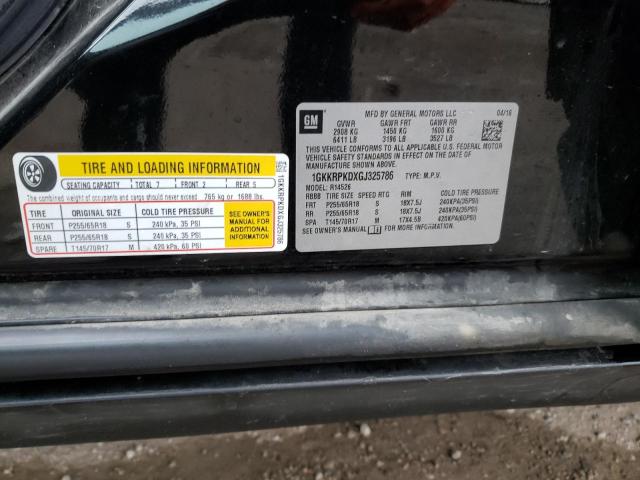 Photo 12 VIN: 1GKKRPKDXGJ325786 - GMC ACADIA SLE 