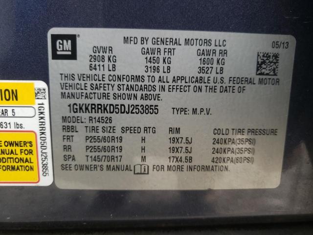 Photo 12 VIN: 1GKKRRKD5DJ253855 - GMC ACADIA 