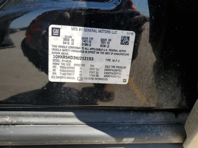 Photo 11 VIN: 1GKKRSKD3HJ212153 - GMC ACADIA LIM 