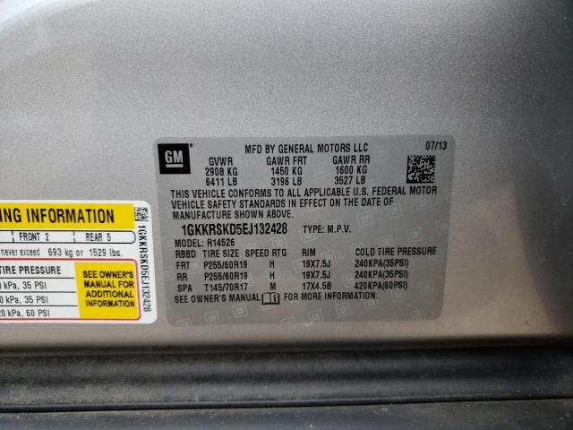 Photo 12 VIN: 1GKKRSKD5EJ132428 - GMC ACADIA 