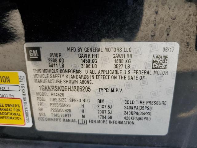 Photo 12 VIN: 1GKKRSKD6HJ306205 - GMC ACADIA LIM 