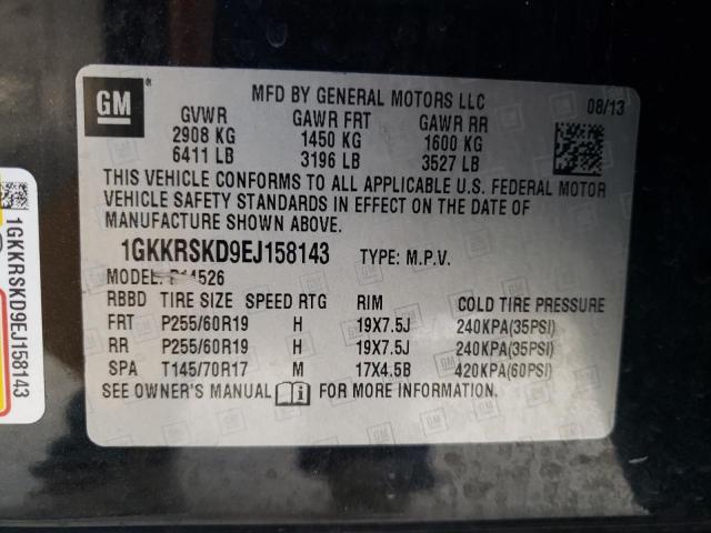 Photo 12 VIN: 1GKKRSKD9EJ158143 - GMC ACADIA 