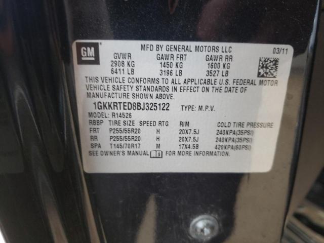 Photo 9 VIN: 1GKKRTED8BJ325122 - GMC ACADIA DEN 