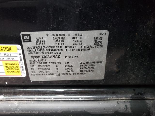 Photo 12 VIN: 1GKKRTKD3EJ120042 - GMC ACADIA DEN 