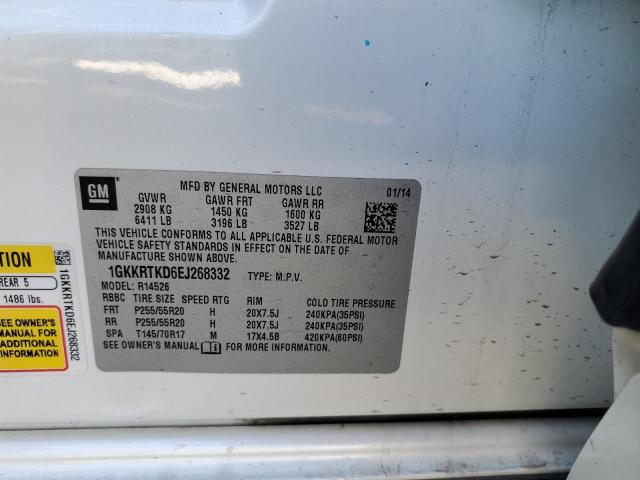 Photo 11 VIN: 1GKKRTKD6EJ268332 - GMC ACADIA DEN 